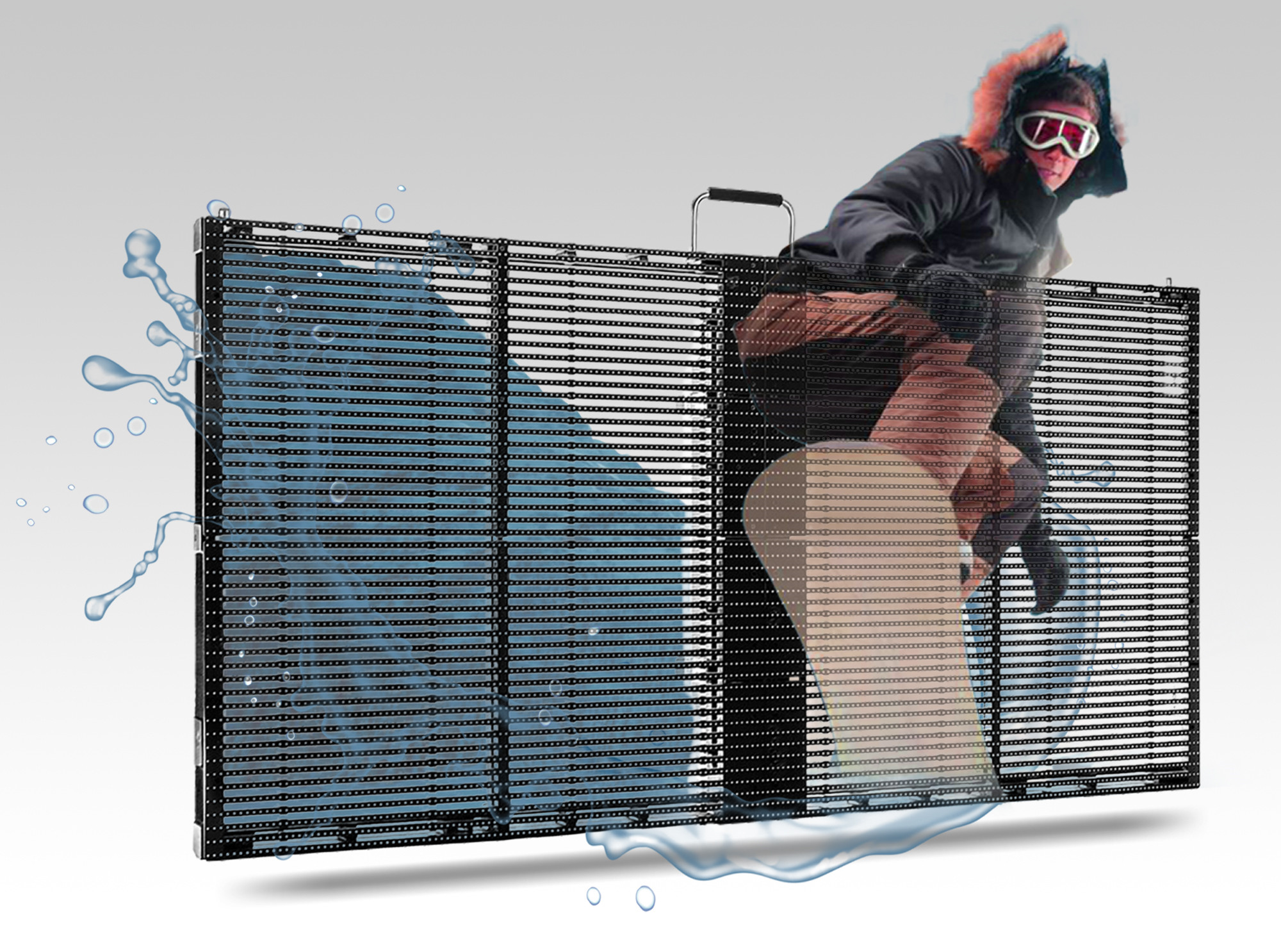 户外LED透明屏HMT-HT